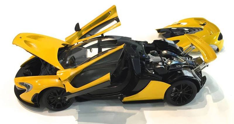 AutoArt McLaren P1 Yellow – Simulation1