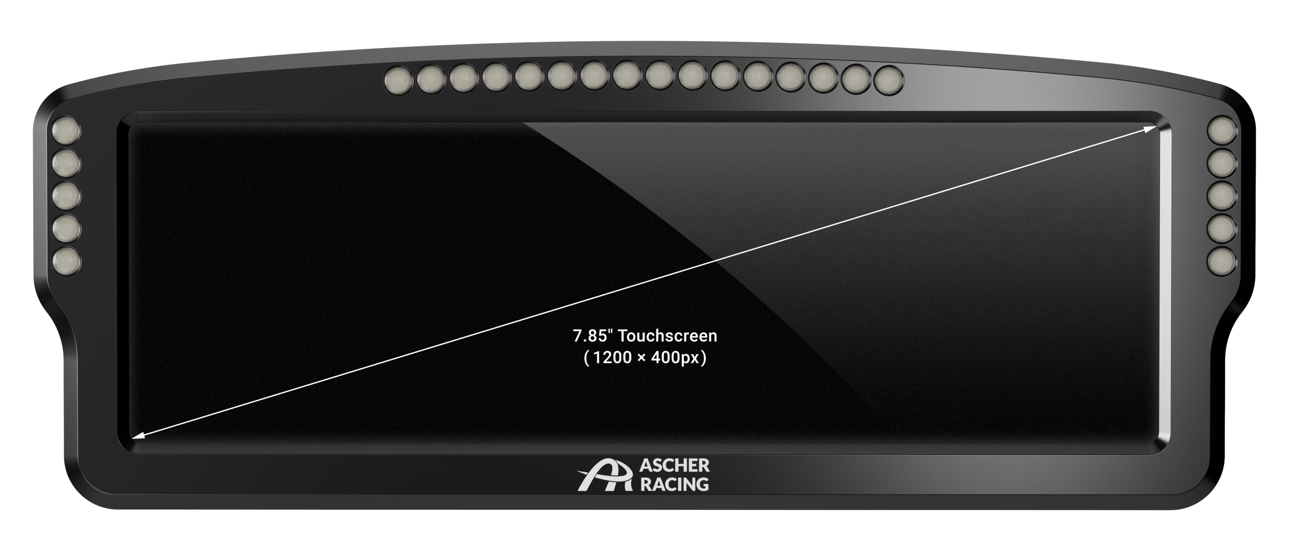 ASCHER RACING 8" DASHBOARD - Image 3